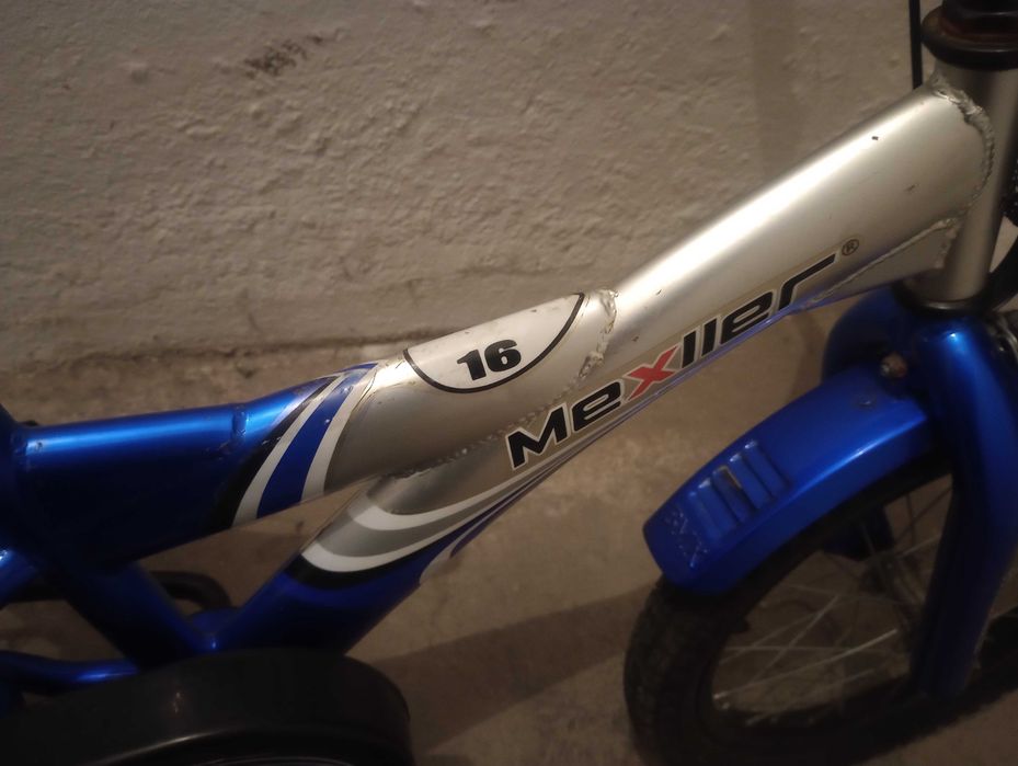 Rower mexller 16" niebieski