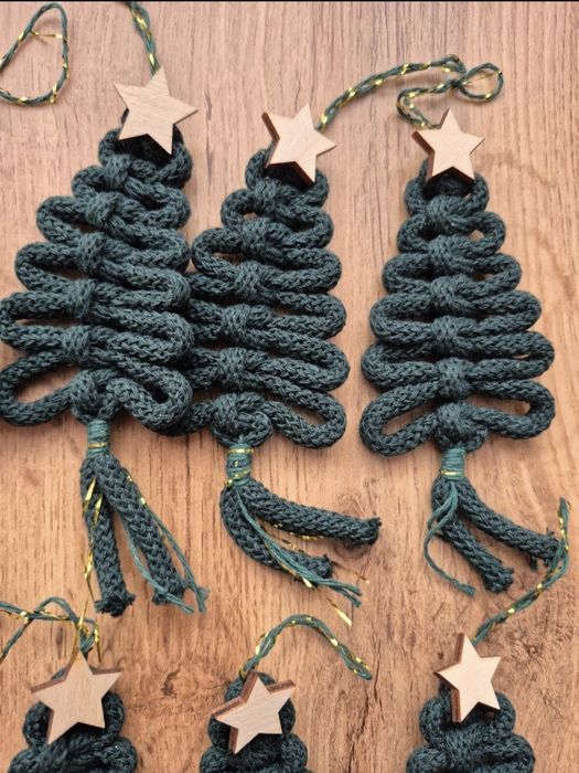 Ozdoby na choinke handmade