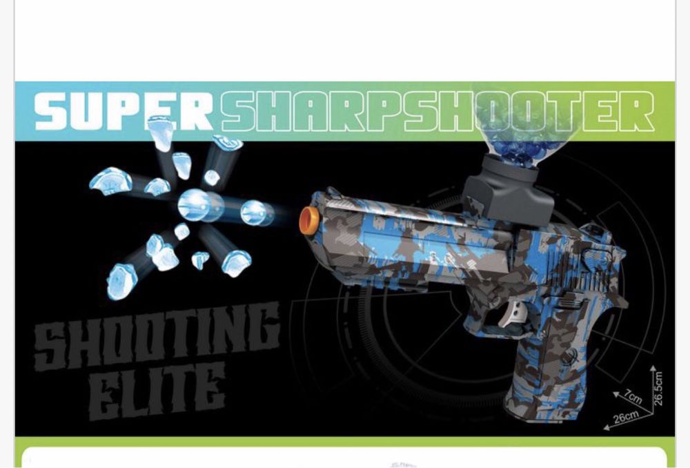 Pistolet  na kulki wodne zabawka dla dzieci