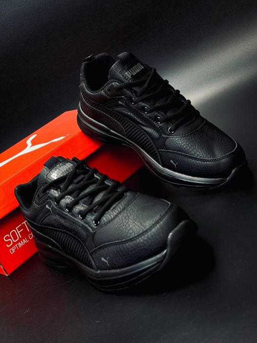 Кроссовки кожаные на каждый день Puma / большой выбор размеров 35-50