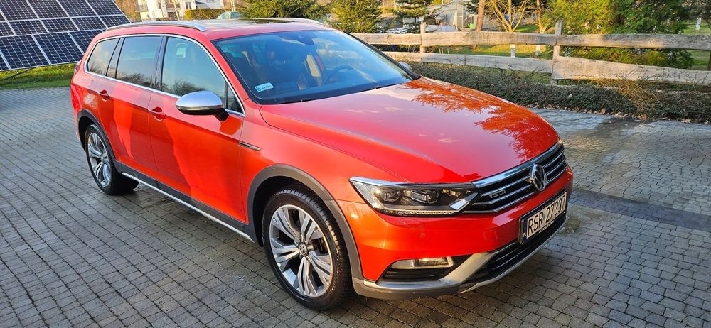Volkswagen Passat VW Passat Alltrack 2.0 TSI 220 KM, 2016, 116 tys. km, DSG, 4Motion