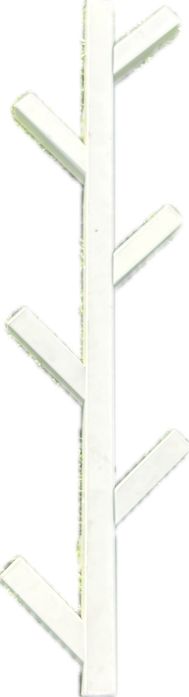 Wieszak ścienny IKEA TJUSIG – 3 sztuki