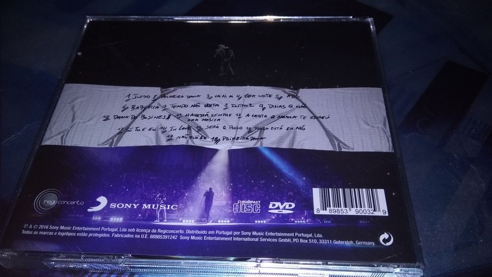 CD+DVD•David Carreira- 360°-Ao vivo Campo Pequeno