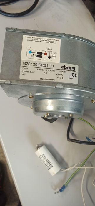 Motor ebm made In Germany