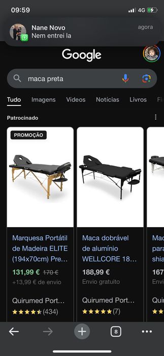 Marquesa na cor preta