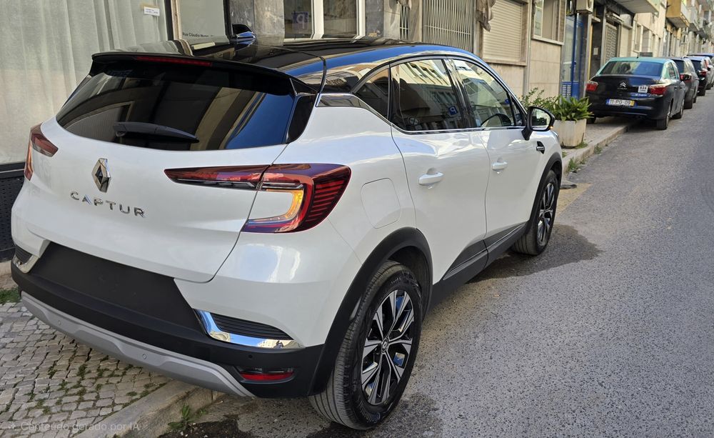 Captur 2 Gasolina e GPL de origem  em garantia de fábrica