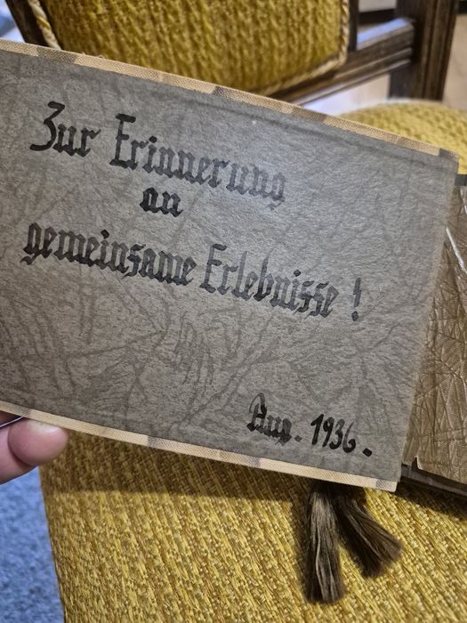 Album ze zdjęciami 1936 rok sygnowany