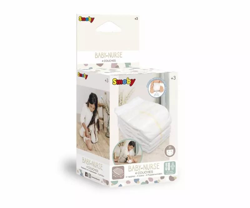 Pieluszki Baby Nurse. Smoby. Nowy Produkt