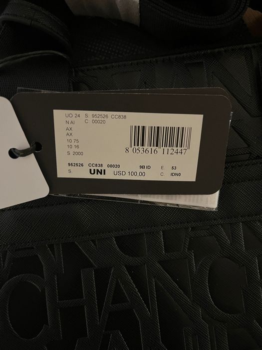 Чоловіча сумка месенджер armani exchange crossbody bag - оригінал
