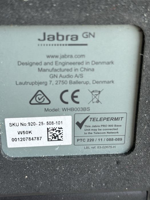 Jabra słuchawki W50K