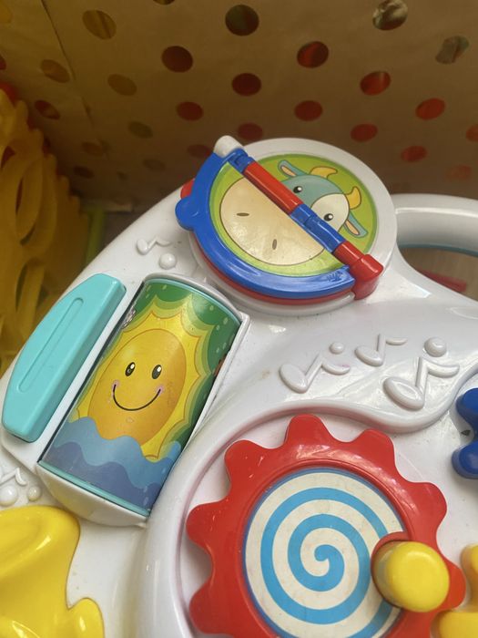 Музичний розвиваючий столик-піаніно Жираф (Ігровий центр)