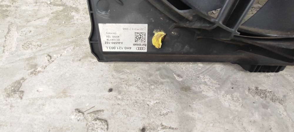 Wentylatory chłodnicy Audi A8 D4 A6 C7 3.0 TDI