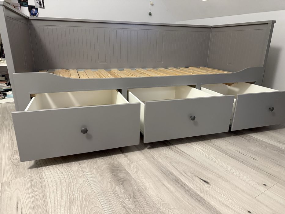 HEMNES rama leżanki