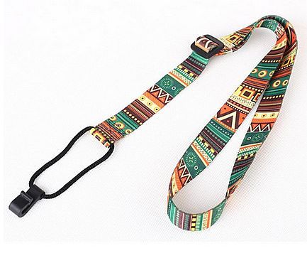Pasek nylonowy do ukulele - wzór etniczny - sklep GRAM Koszalin