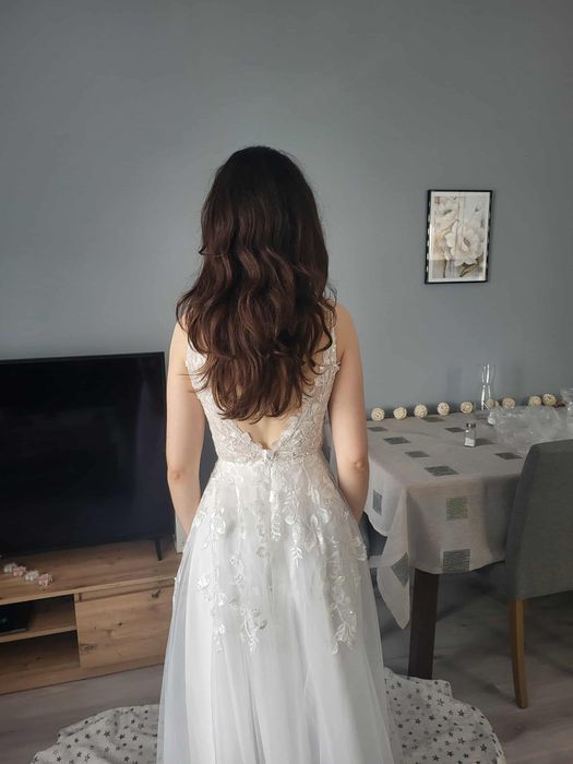 Biała suknia ślubna 34/36