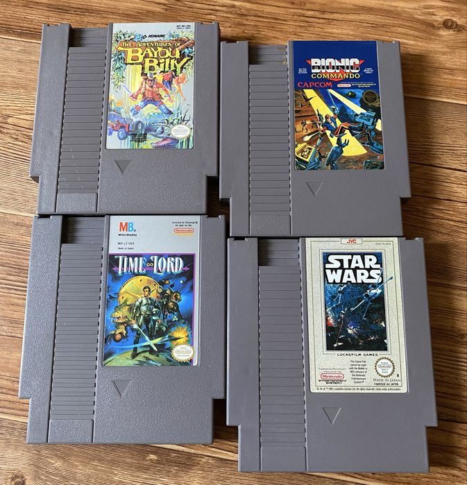 Nintendo (NES) 8bit: Robocop, Punch-Out!!, Contra, Ninja Gaiden, Yoshi