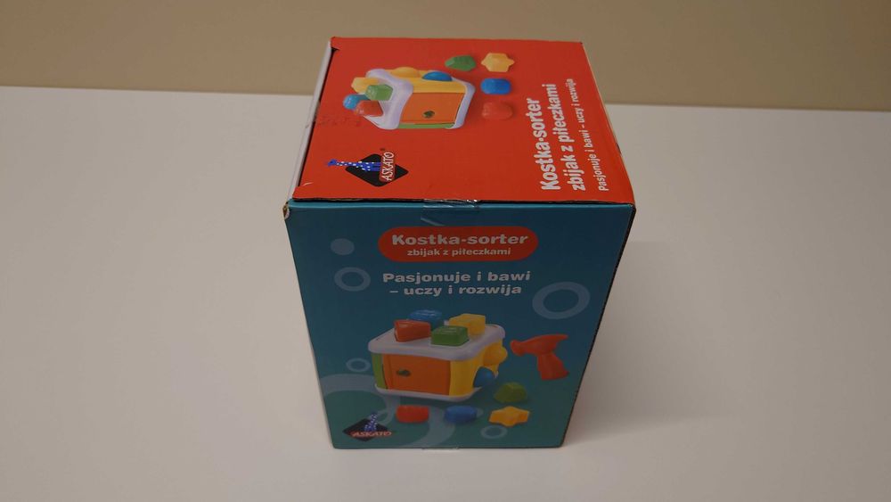 Interaktywna zabawka Askato - Kostka, sorter