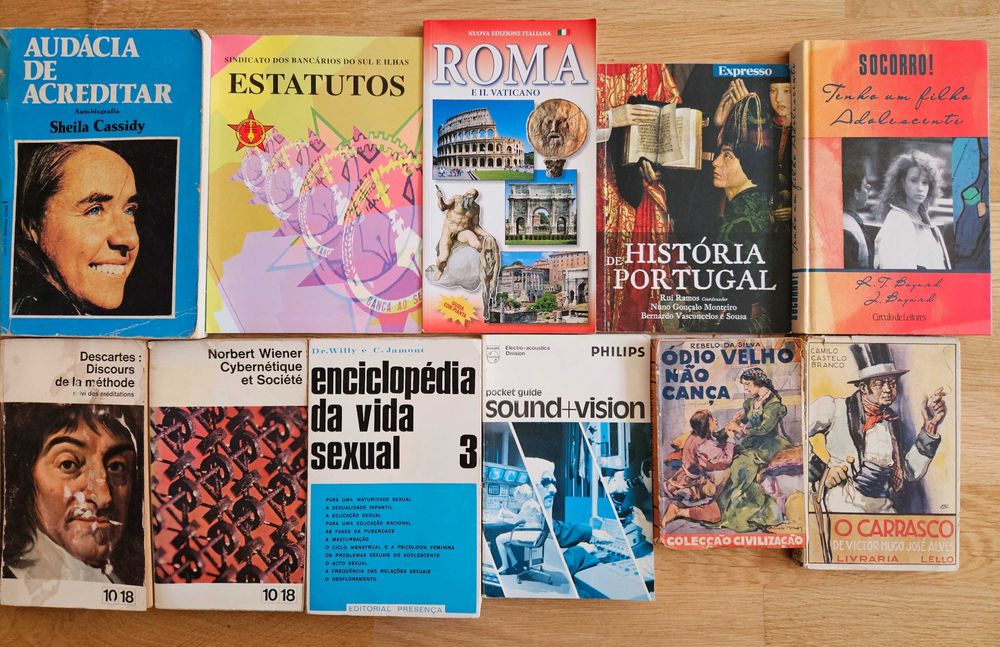 Livros e Revistas - Viagens Romance Infantil História Arte Ciências