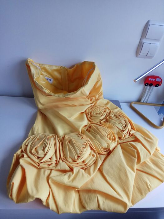 Vestido cai-cai de festa -  estilista AUGUSTUS
