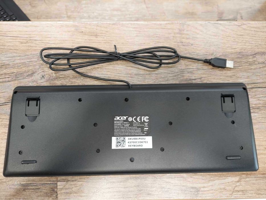 Klawiatura przewodowa ACER KB69211 czarna nowa na gwarancji