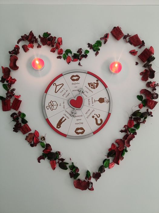 Roleta do amor - dia dos namorados