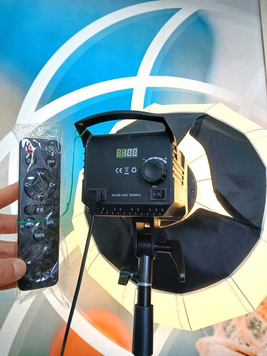New and Professional 120 W Light with Dome, Tripod, and Remote Control64550763286785122