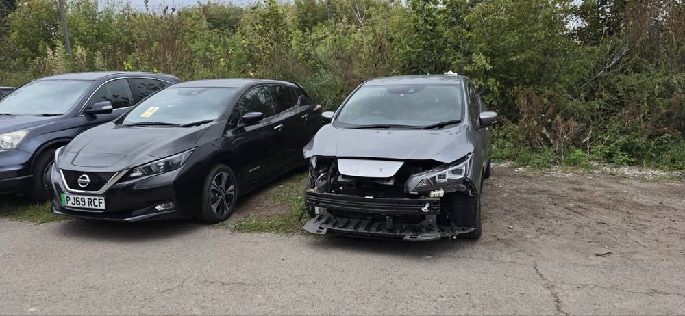 РОЗБОРКА Nissan Leaf ze1 40 62 2018 - 2025 року Ляда Кришка багажника Бампер задній Підсилювач Фонарь лівий правий Пластик багажника весь комплект