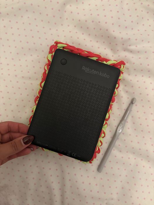 Capa Crochet para Kobo ou Kindle