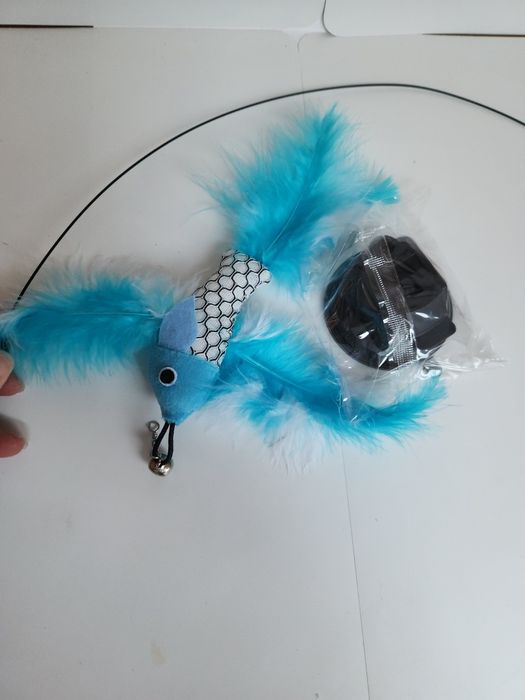 Zabawka dla kota przyssawka