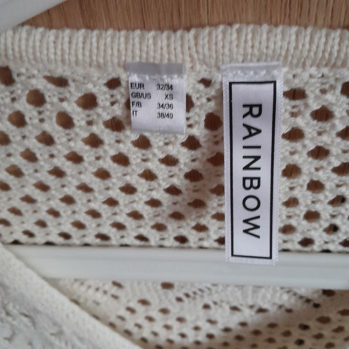 Ażurowa narzutka Bonprix sweterek XS/S nowa