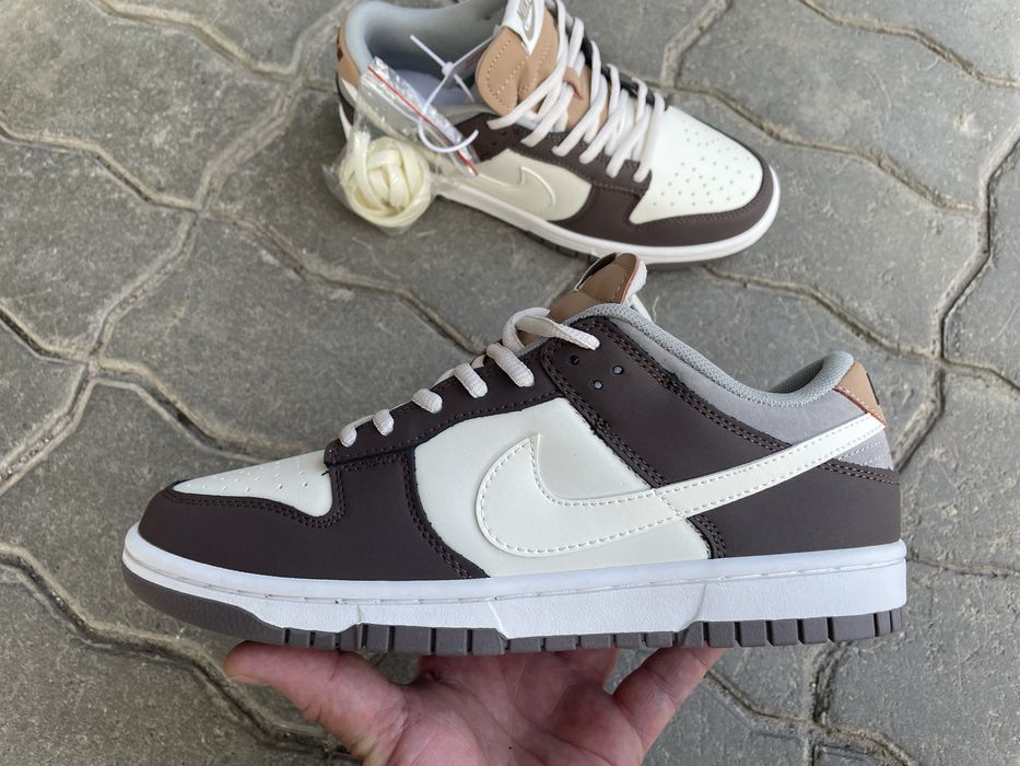 Кросівки Nike Dunk Low Beige Brown Bear