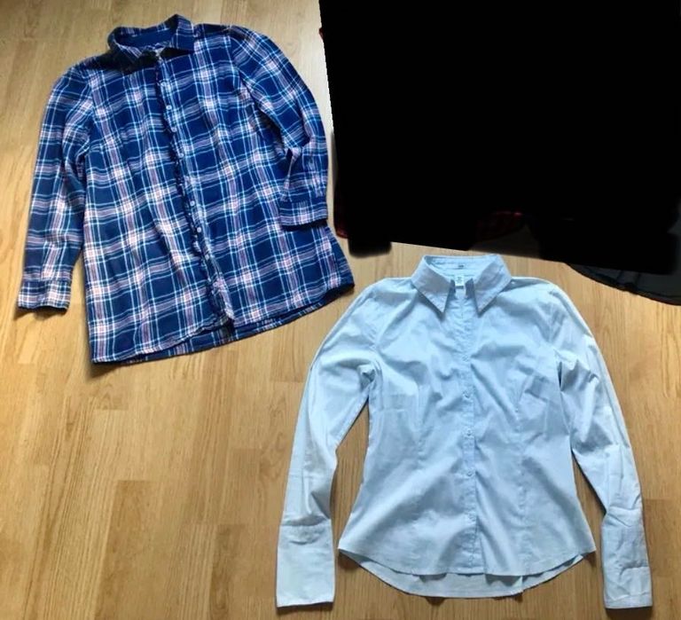 Koszule  H&M i inna roz S zestaw