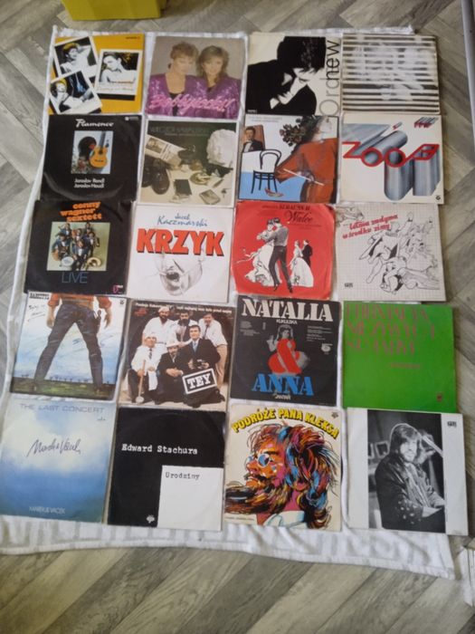 Plyty Winelowe lat 80