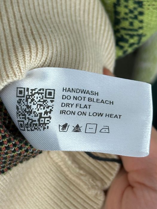 Sweter Cider z motywem kampera i gór