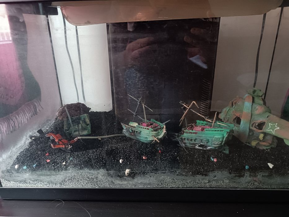 Aquário de água quente de 60L