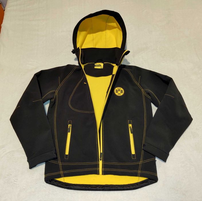 BVB BORUSSIA DORTMUND oryginalna kurtka klubowa piłkarska Softshell  M