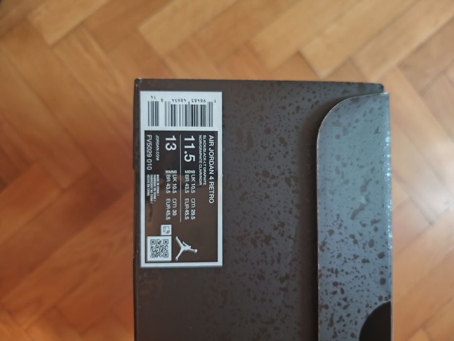 Buty Air Jordan 4 Retro "Black Cat" 45,5