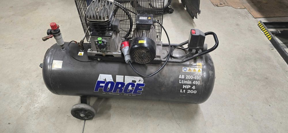 Kompresor 200L FIAC AB200-490 Włoski WROCŁAW