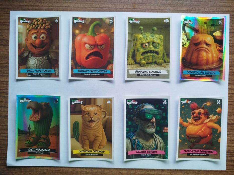 Cromos Skifidol Italian Brainrot Panini