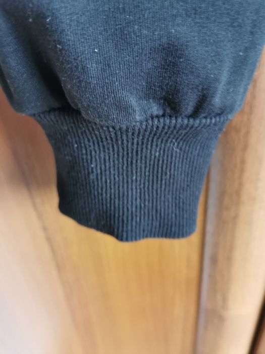 Spodnie cargo z kieszeniami czarne r. M