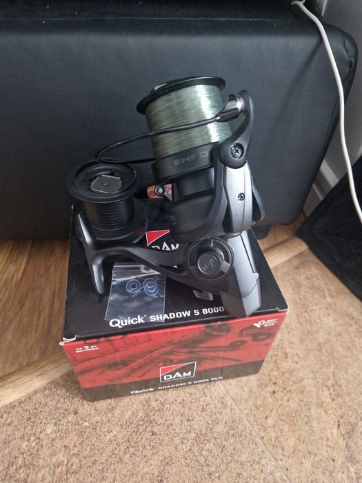 Kołowrotek karpiowy firmy dam quick shadow 5 8000 sls