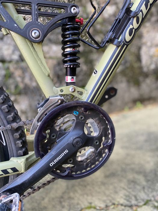 Couler Bunker 1.0 BTT suspensão completa  e componentes Shimano NOVA!