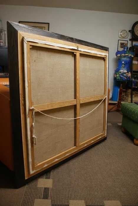 Konie, obraz olejny na płótnie 120 cm x 100 cm