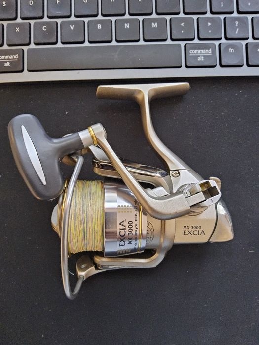 RYOBI EXCIA MX3000 & plecionką J-Braid X8 0.13mm