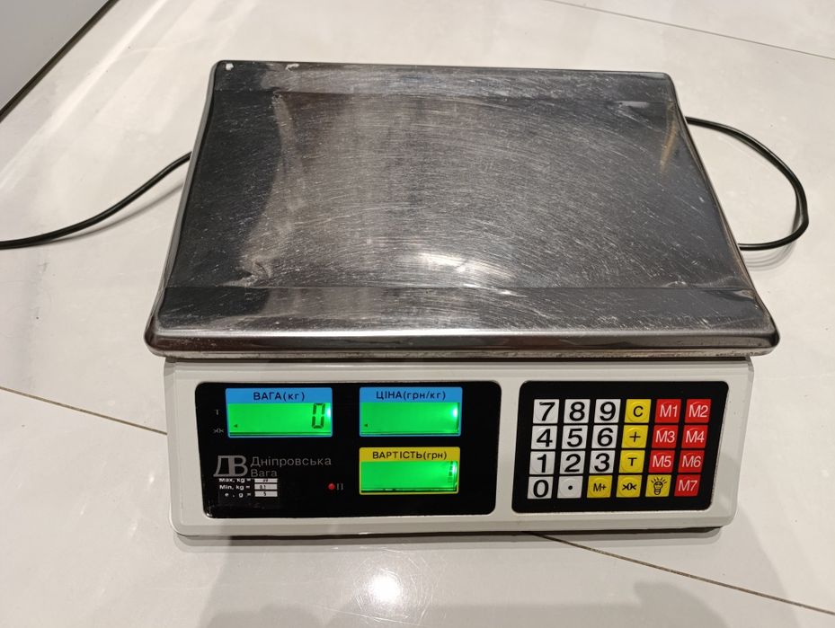 Торгівельні ваги Центровес ВТЕ-30Т1ДВ-Е