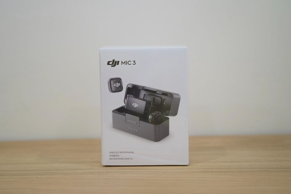 DJI mic 3  - Como novo - Usado 15 min