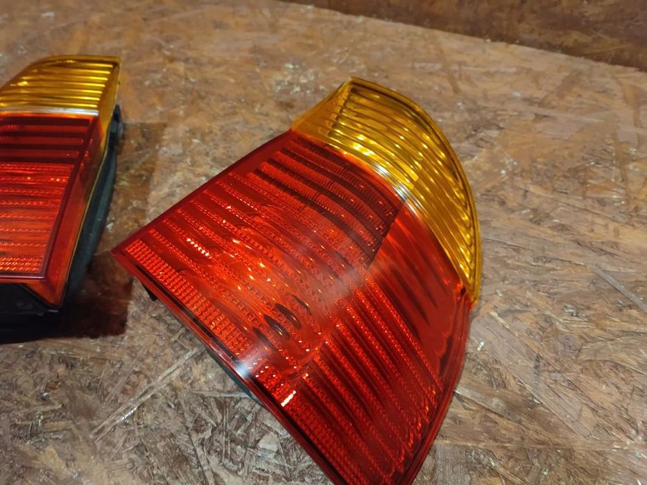 bmw e39 touring oryginalne lampy tył led / poliftowe diodowe pomarań