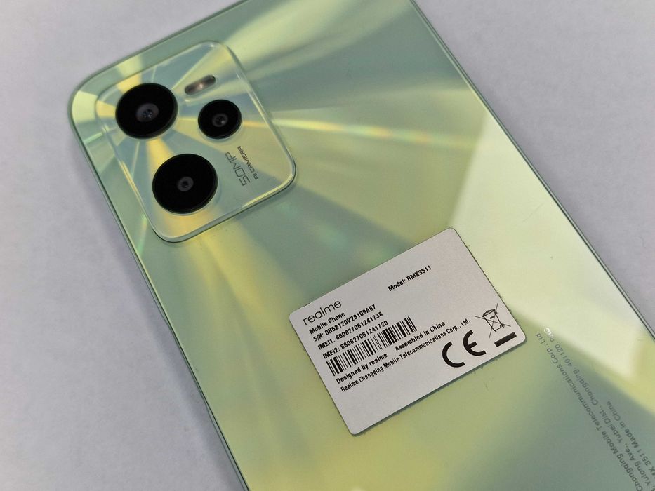 Realme C35 Dual SIM/ 4GB/ 128GB/ Zielony/ Grade A + ładowarka