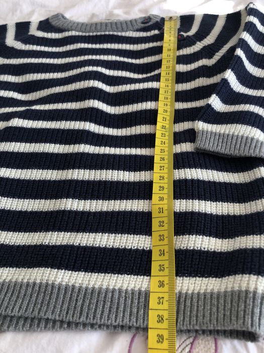 Sweterek w paski dla chłopca r.86 H&M