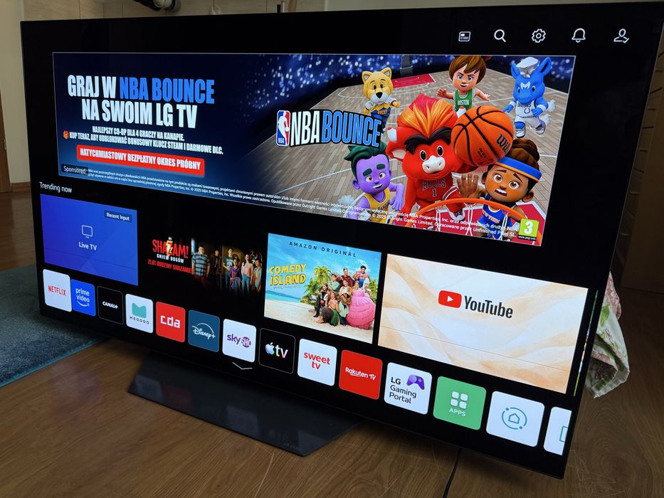 Telewizor LG OLED 55 cali 4K Cinema,HDR AI TV ze sztucna inelegencja